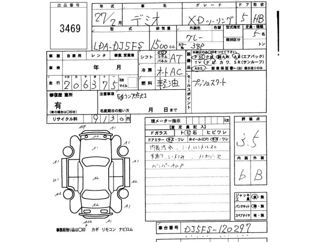 Mazda DEMIO 2015 7944435-2