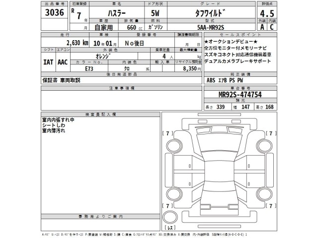 Suzuki HUSTLER 2025 7934481-2