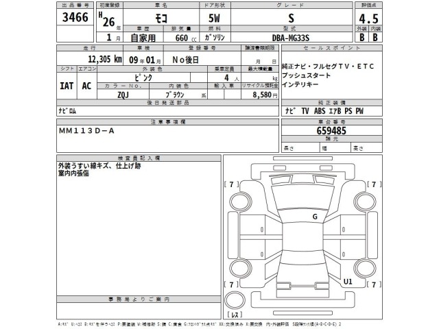 Nissan MOCO 2014 7927377-2