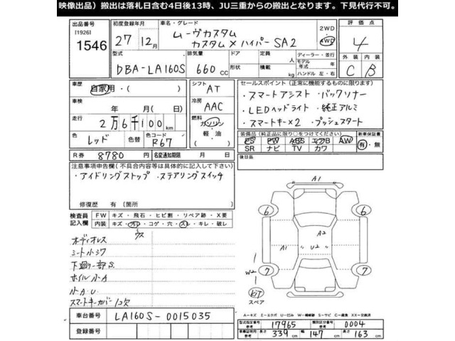 Daihatsu MOVE 2015 7945215-2
