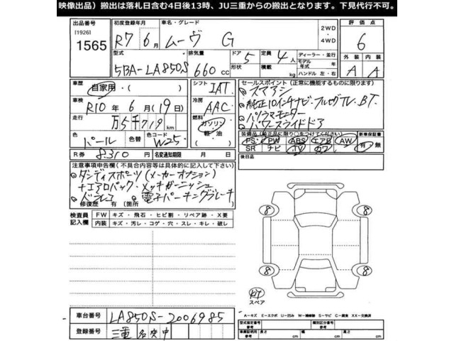 Daihatsu MOVE 2025 7945222-2