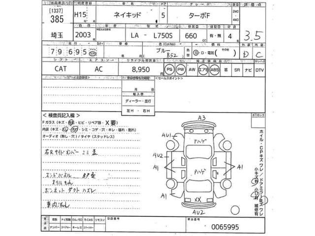 Daihatsu NAKED 2003 7928599-2