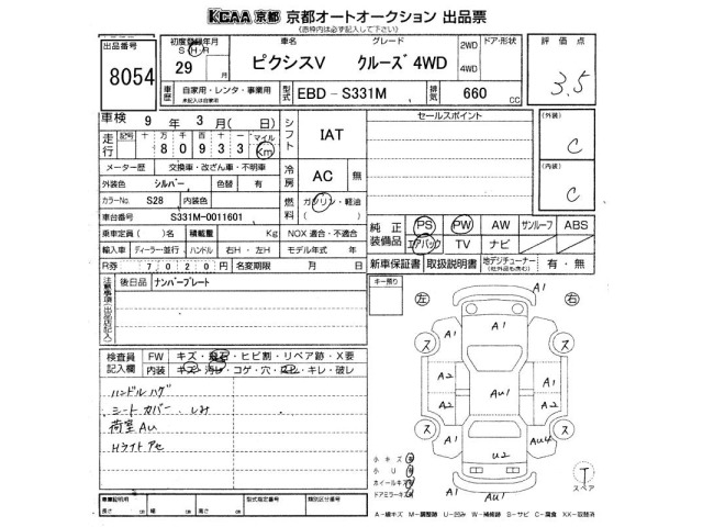Toyota PIXIS VAN 2017 7932865-2
