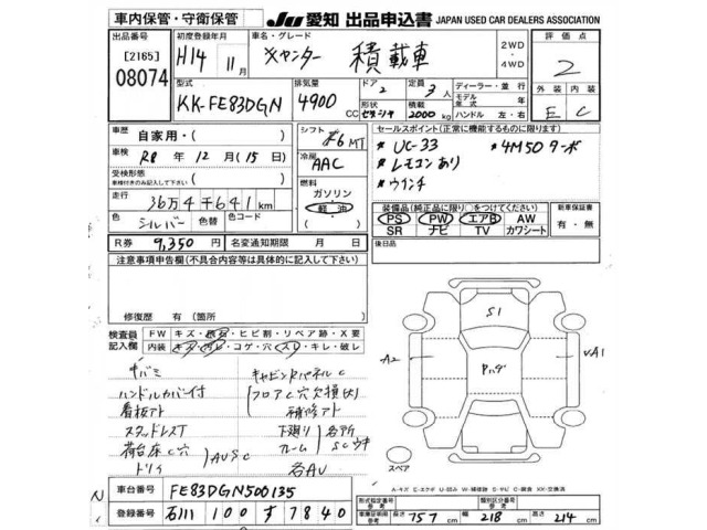 Mitsubishi CANTER 2002 7965085-2