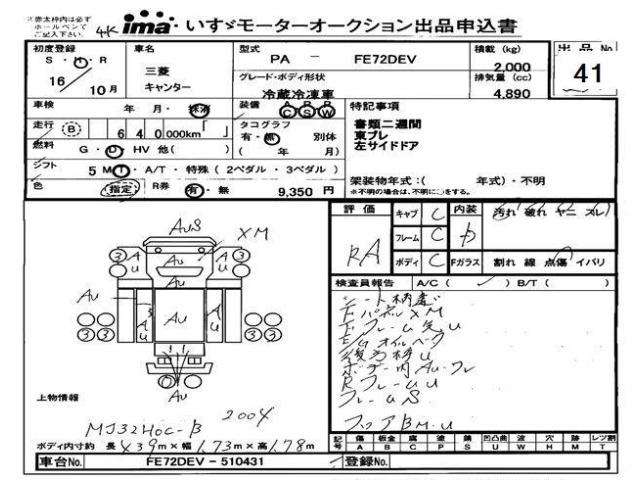 Mitsubishi CANTER 2004 7965135-0