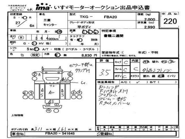 Mitsubishi CANTER 2015 7965141-0