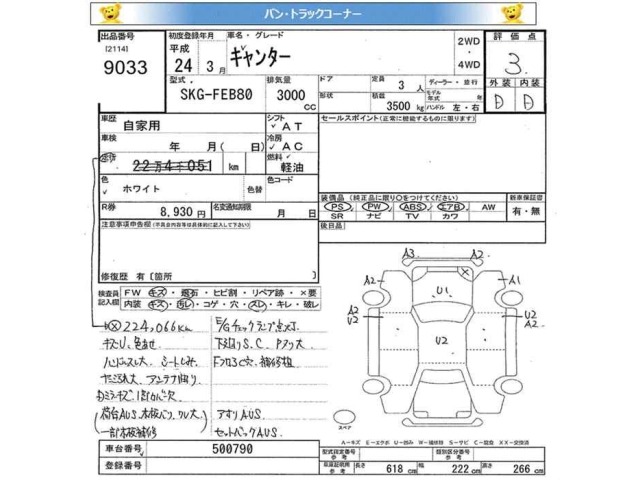 Mitsubishi CANTER 2012 7965160-2