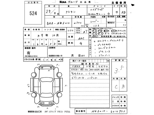 Toyota CROWN 2013 7958075-2