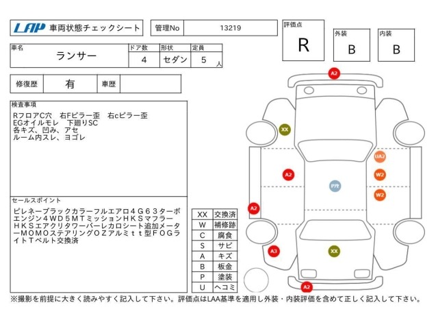 Mitsubishi LANCER 1996 7950959-3