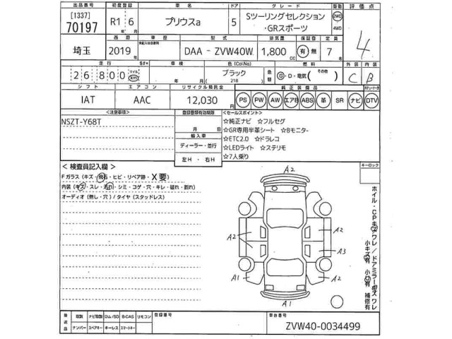 Toyota PRIUS 2019 7958385-2