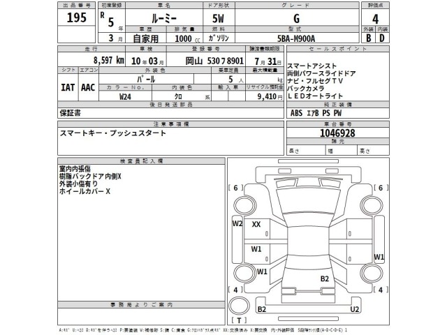 Toyota ROOMY 2023 7946206-2