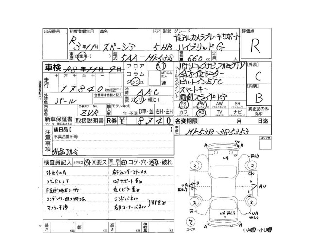 Suzuki SPACIA 2021 7953158-3