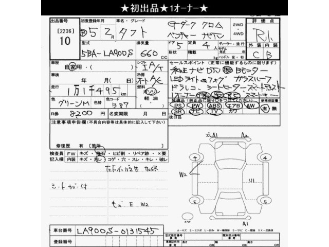 Daihatsu TAFT 2023 7958801-2