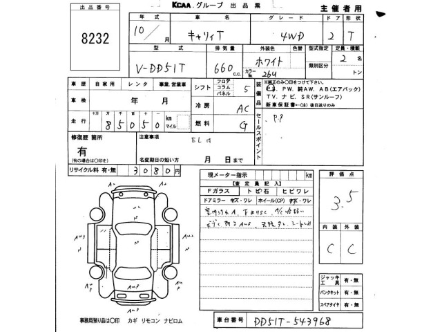 Suzuki CARRY TRUCK 1998 7981758-2