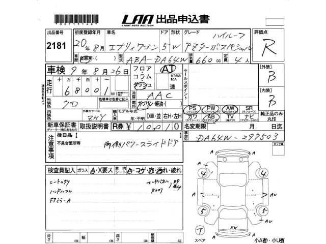 Suzuki EVERY WAGON 2008 7981932-2