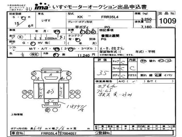 Isuzu FORWARD 2003 7972223-0