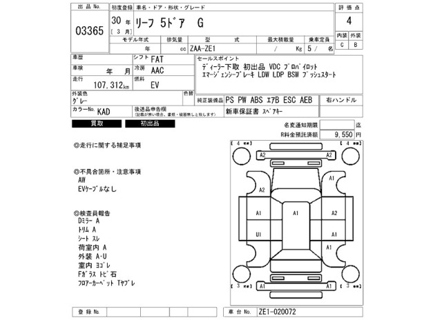 Nissan LEAF 2018 7982890-2