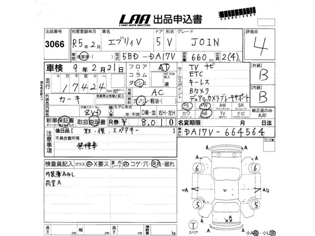 Suzuki EVERY 2023 7984813-2