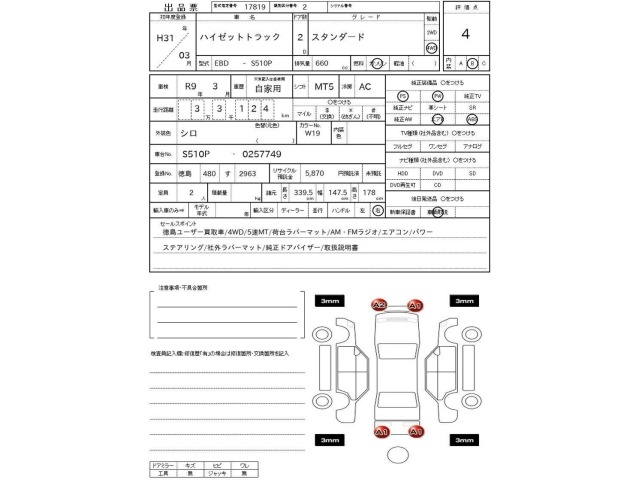 Daihatsu HIJET TRUCK 2019 7988876-3