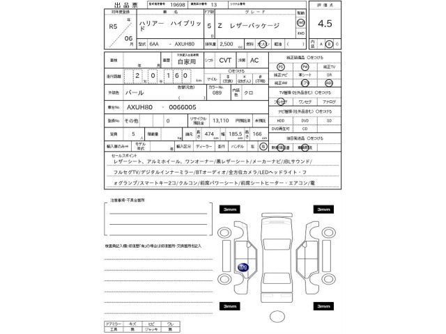 Toyota HARRIER 2023 8013928-3