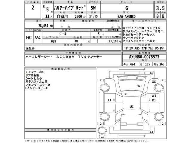 Toyota HARRIER 2023 8014395-2