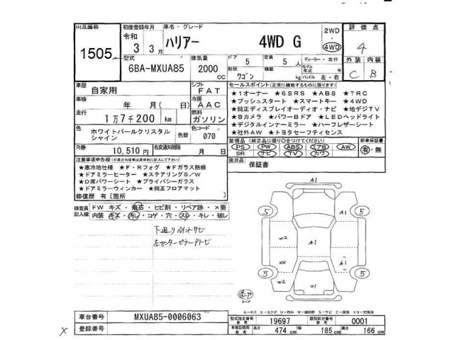 Toyota HARRIER 2021 8014397-2