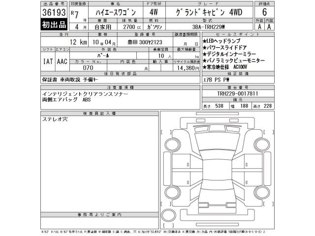 Toyota HIACE WAGON 2025 8006252-2