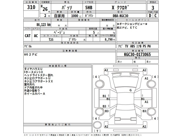 Toyota PASSO 2014 7989587-2