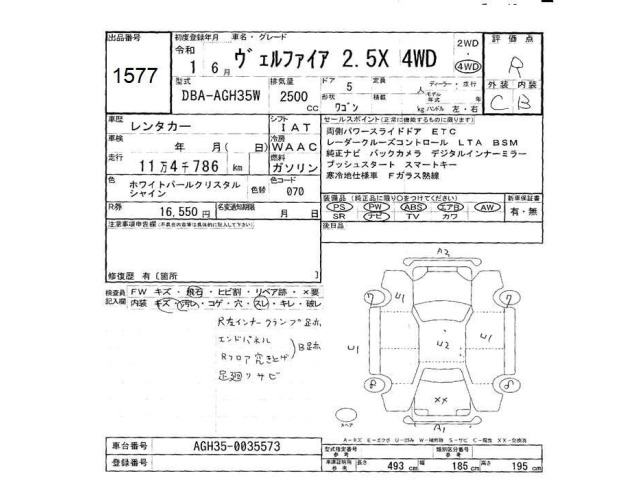 Toyota VELLFIRE 2019 8031050-2