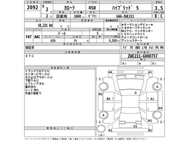 Toyota COROLLA 2020 8047925-2