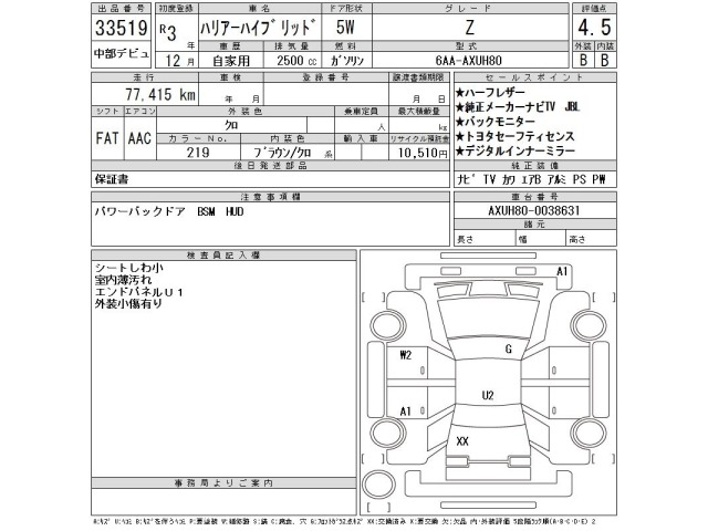 Toyota HARRIER 2021 8048905-2