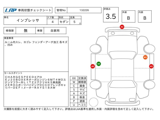 Subaru IMPREZA 2003 8044925-3