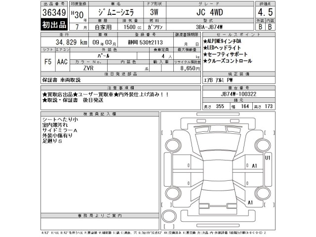 Suzuki JIMNY SIERRA 2018 8050064-2