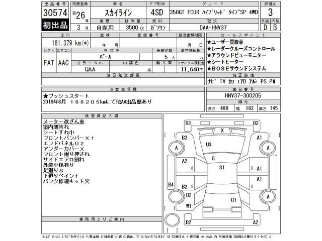 Nissan SKYLINE 2014 8048328-2