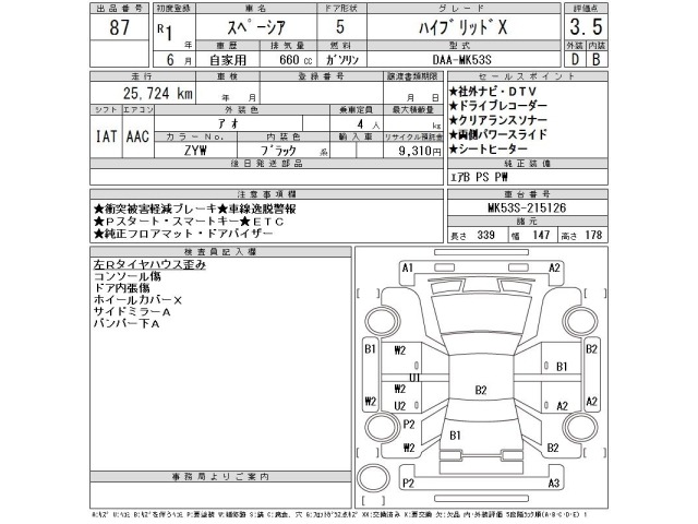 Suzuki SPACIA 2019 8049129-2