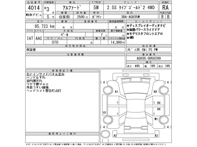 Toyota ALPHARD 2021 8053073-2