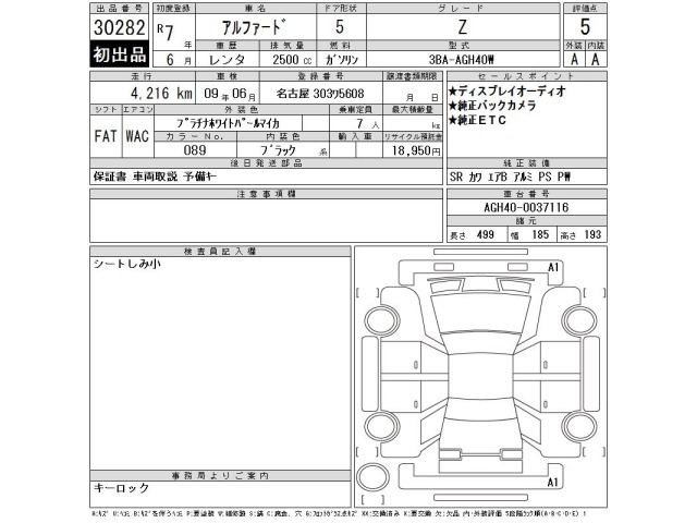 Toyota ALPHARD 2025 8053079-2