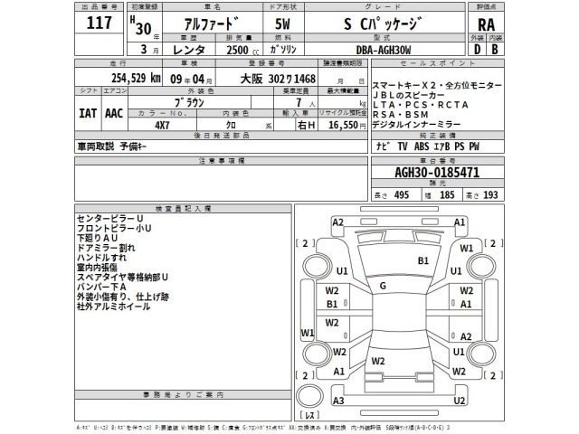 Toyota ALPHARD 2018 8053082-2