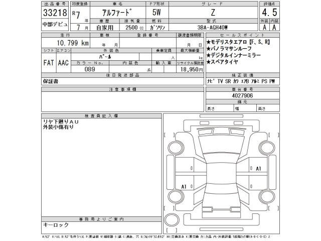 Toyota ALPHARD 2025 8053115-2