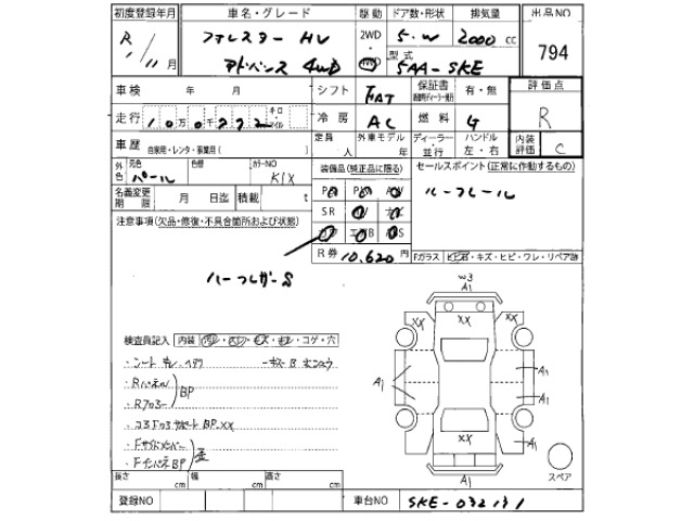 Subaru FORESTER 2019 8051380-2
