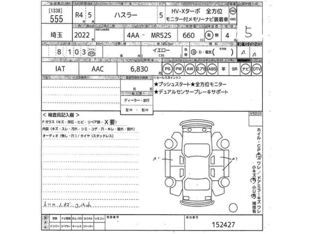 Suzuki HUSTLER 2022 8052423-2