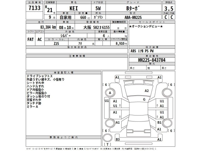 Suzuki KEI 2009 8062772-2