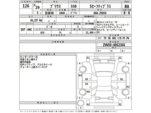 Toyota PRIUS 2017 8057672-2