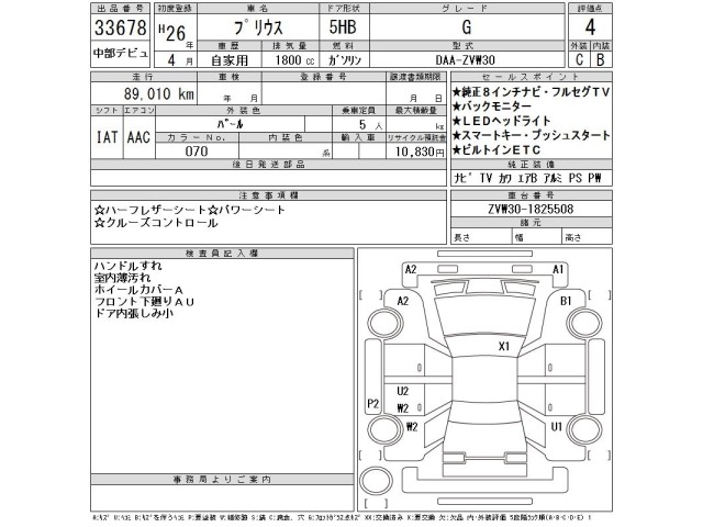 Toyota PRIUS 2014 8057775-2