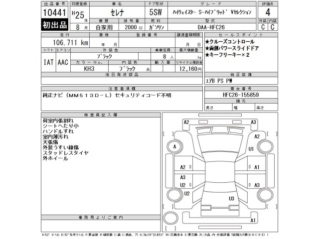 Nissan SERENA 2013 8061036-2