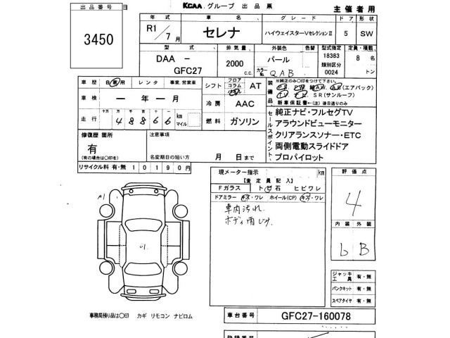 Nissan SERENA 2019 8061074-2