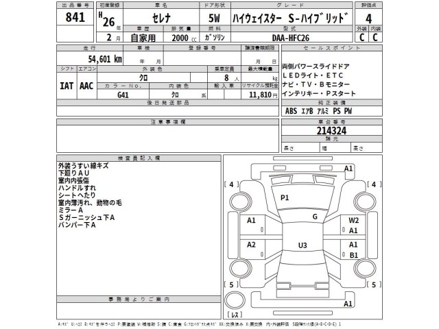 Nissan SERENA 2014 8061087-2