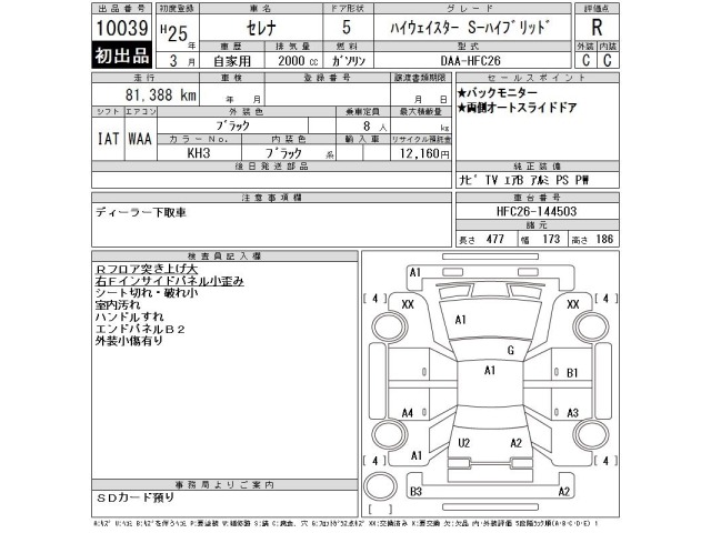 Nissan SERENA 2013 8061139-2