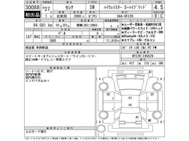 Nissan SERENA 2015 8061141-2