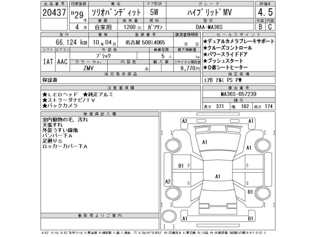 Suzuki SOLIO 2017 8062858-2